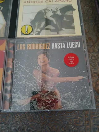 Lote 4 CDs Pop: Andrés Calamaro y Los Rodríguez