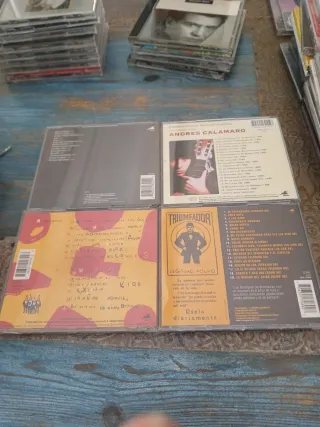Lote 4 CDs Pop: Andrés Calamaro y Los Rodríguez