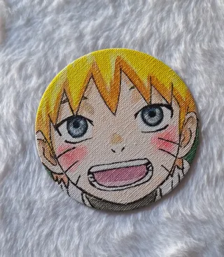 Tela magnetica dipinta a mano - Naruto