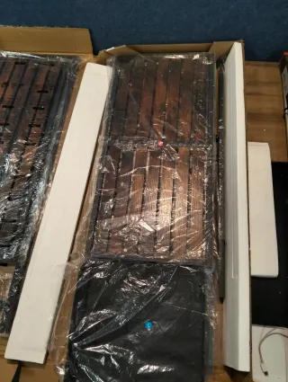 Cesto Ropa 2 Bolsas 92L Estantes VASAGLE BLH211B01