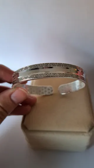 Brazalete Plata 925 Ajustable