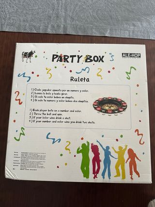 Ruleta de Chupitos Party Box