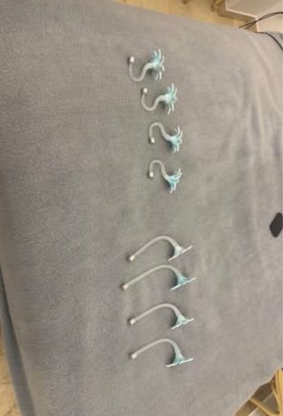 Pareja de Lámparas Murano Cristal Vintage Italiana