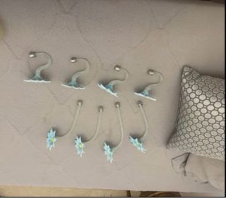 Pareja de Lámparas Murano Cristal Vintage Italiana