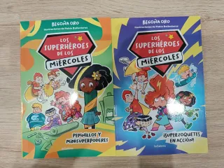 Libro los superhéroes de los miércoles