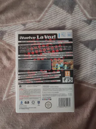 Juego Wii La Voz 2