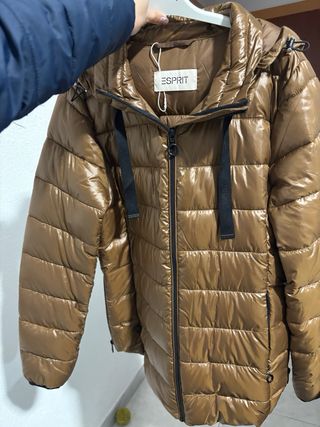 Chaqueta Esprit entretiempo marrón