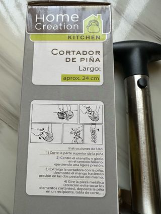 Cortador de Piña Acero Inoxidable
