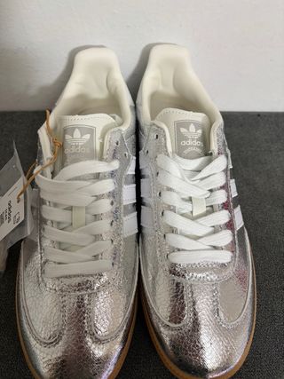 Adidas Samba OG Plata Metálico