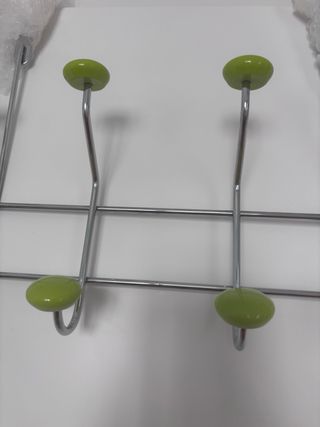 Perchero de puerta con 8 ganchos