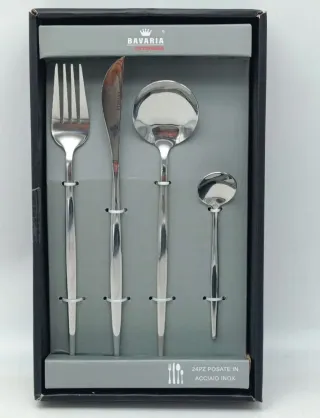 Posate Bavaria Acciaio Inox 24pz
