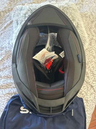 Casco Shark Talla M Negro Mate
