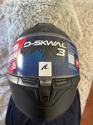 Casco Shark Talla M Negro Mate