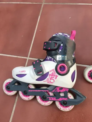 Patines en línea Oxelo niña extensibles
