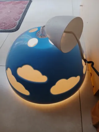 Lámpara Techo Infantil Nubes 36cm