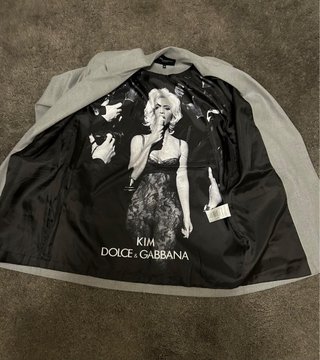 Blazer Dolce & Gabbana Grigio Tg 38