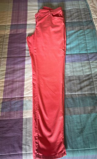 Pantaloni Luisa Spagnoli rosa salmone taglia 42