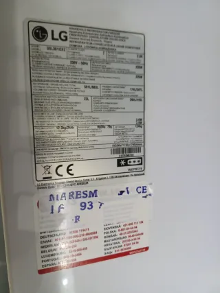 NEVERA AMERICANA LG NON PLUMBING SEGUNDAMANO