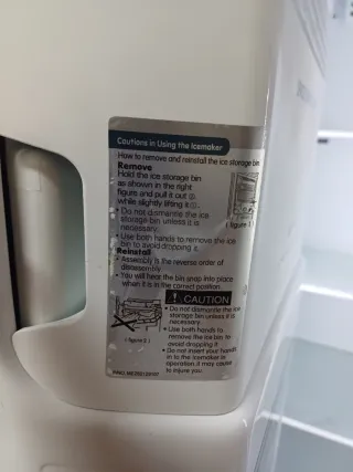 NEVERA AMERICANA LG NON PLUMBING SEGUNDAMANO