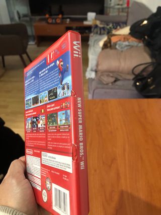 Funda new super Mario Bros. Wii (no incluye juego)