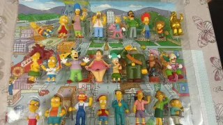 Colección 25 Figuras The Simpsons