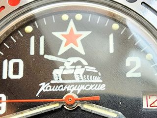 vintage sovietico URSS Vostok Komandirskie tank