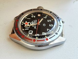 vintage sovietico URSS Vostok Komandirskie tank