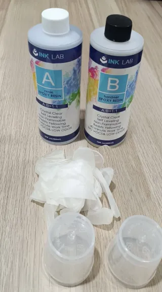 Resina Epóxi A+B Ink Lab 2 unidades (2x480ml)