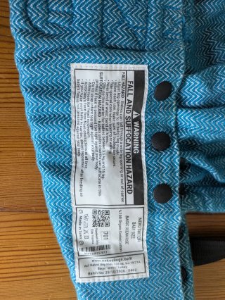 Portabebés Ergonómico Neko Slings Azul