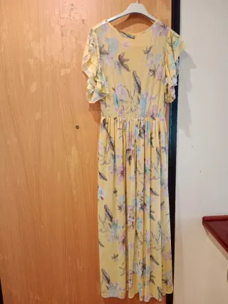 Abito lungo Lizalu giallo taglia L