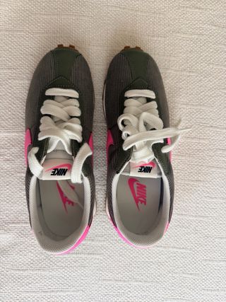 Nike LD1000 Kaki/Rosa Talla 38.5 Nuevas