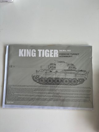 Maqueta 1/35 Takom 2046 King Tiger Porsche