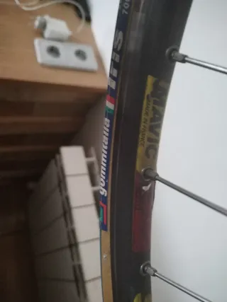 Bicicleta de carretera Xabigo azul