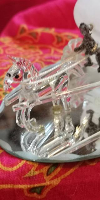 Carrozza di Cenerentola in Vetro e Plastica