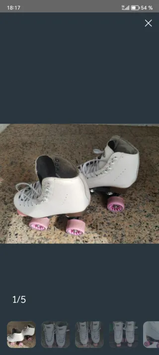 Patines Haroy Blancos Artísticos Quad