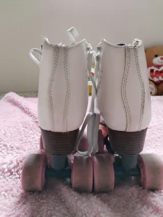 Patines Haroy Blancos Artísticos Quad