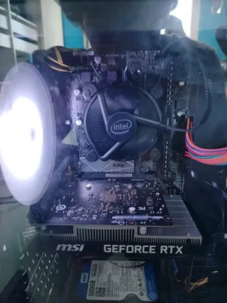 MSI GeForce RTX 3050 + i7 6700 + B250M-K