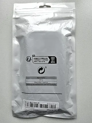 Cover nera per iPhone 12, nuova