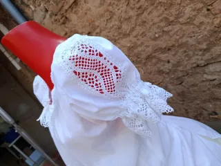 Camisa Huertana Blanca, largo especial