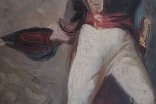 José Villegas - Óleo firmado - Roma, 1892