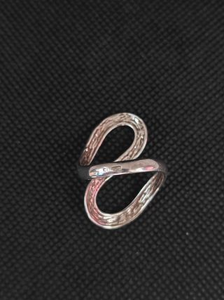 Anillo plata 925 diseño abstracto. 051-01-00600