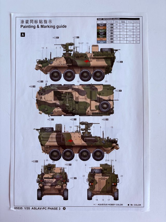 Maqueta 1/35 ASLAV-PC Phase 3 Trumpeter