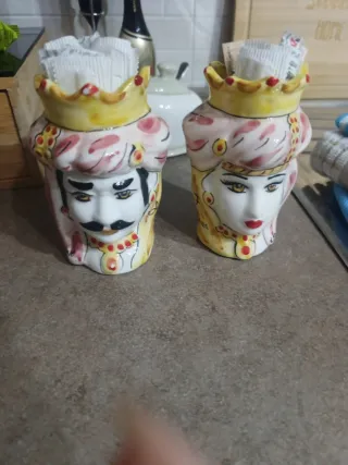 Teste di Moro Ceramica Decorate