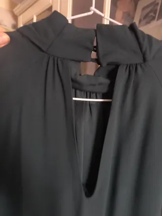 Vestido Massimo Dutti verde talla L