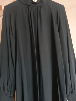 Vestido Massimo Dutti verde talla L