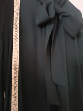 Vestido Massimo Dutti verde talla L