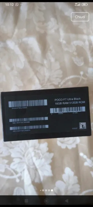 Poco F7 Ultra 16/512GB Nero