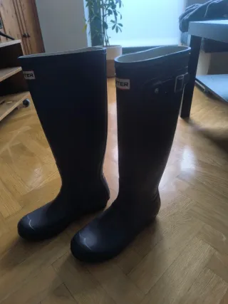 Botas Hunter Negras Talla 39