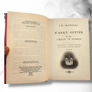 Harry Potter E Il Calice Di Fuoco PRIMA EDIZIONE
