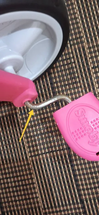 Triciclo Smoby Baby Balade Evolutivo Rosa